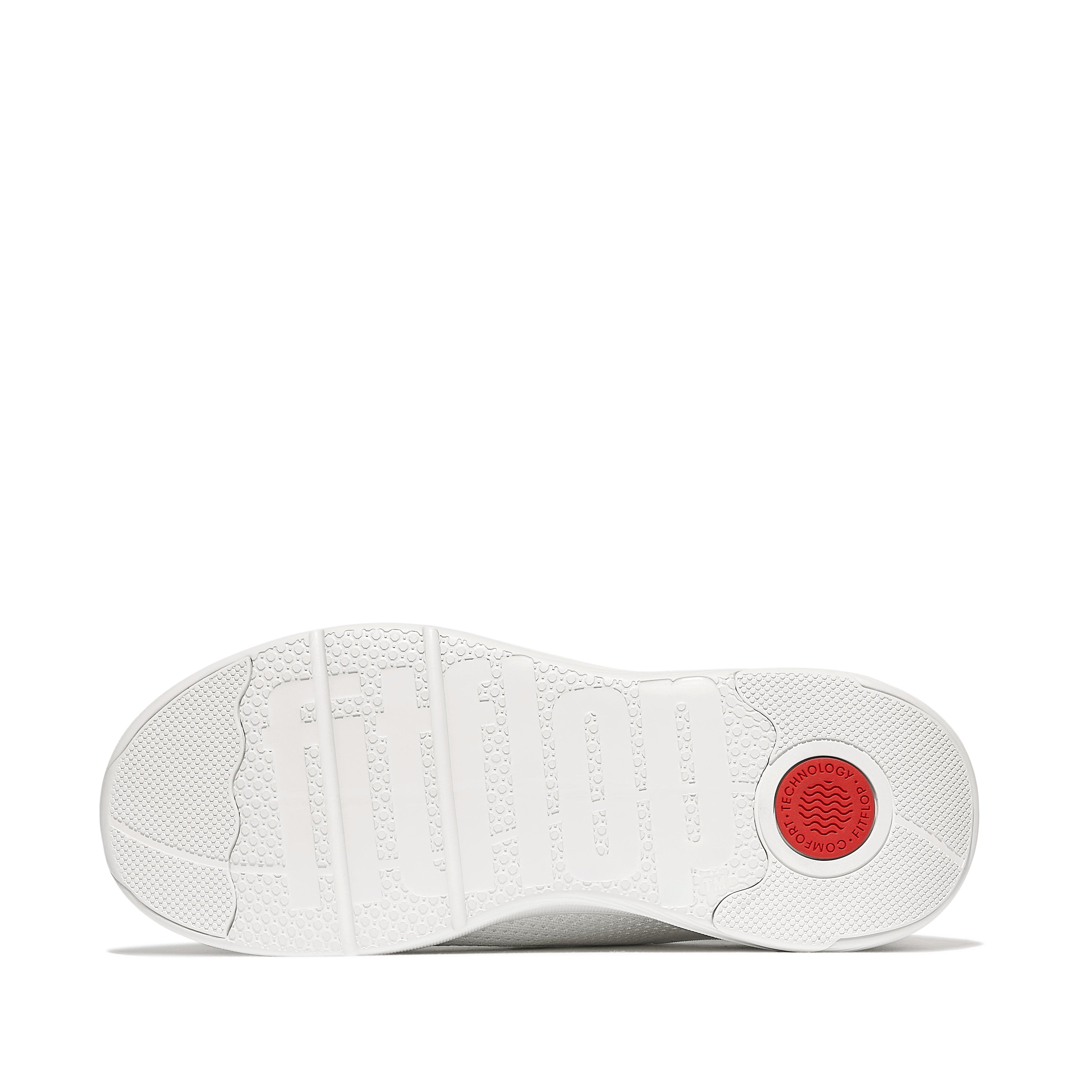 Fitflop Women's Super-Q Bow Knit Slip-On Laced Sneaker