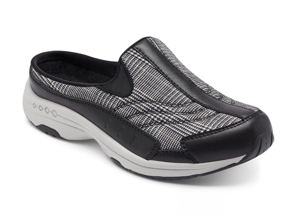 Easy Spirit Women's TravelTime Slip On Walking Sneaker Mule, Wide Width Available