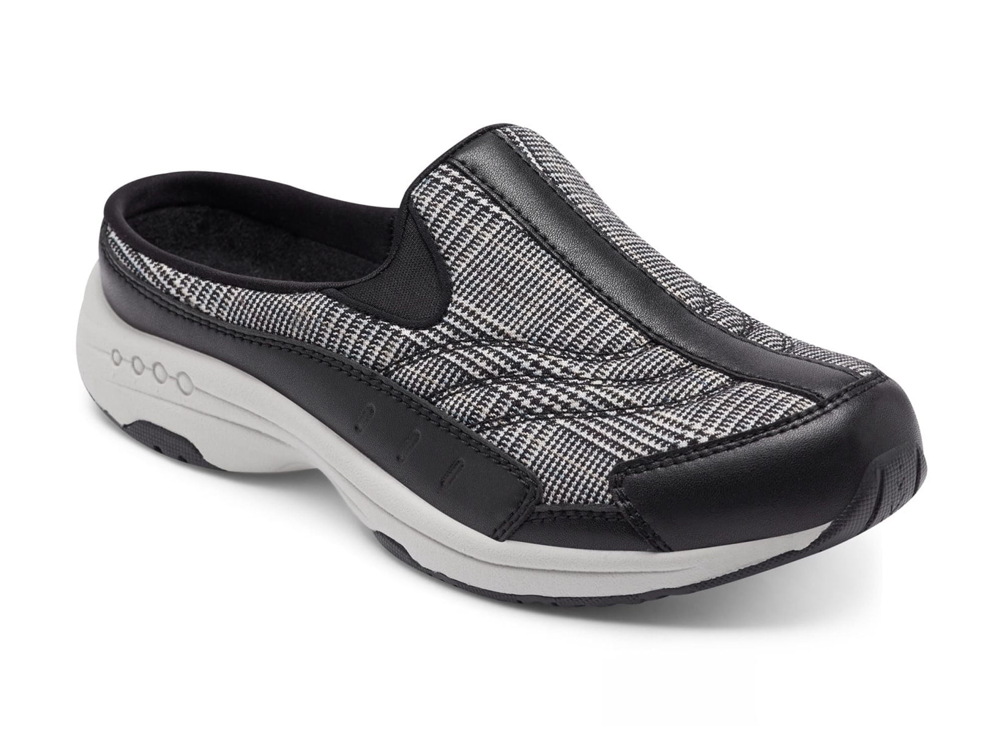 Easy Spirit Women's TravelTime Slip On Walking Sneaker Mule, Wide Width Available