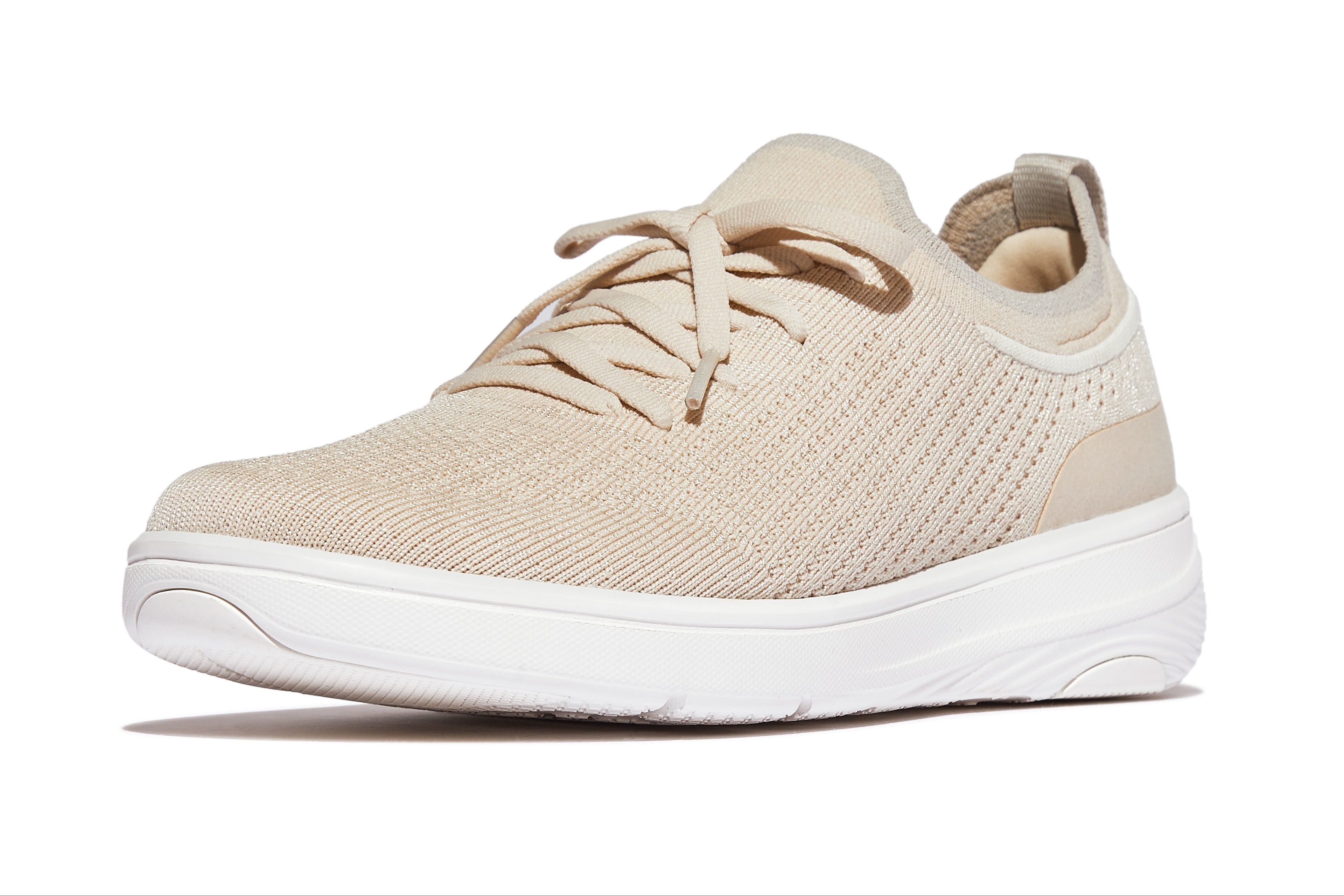 Fitflop Women's Super-Q Bow Knit Slip-On Laced Sneaker