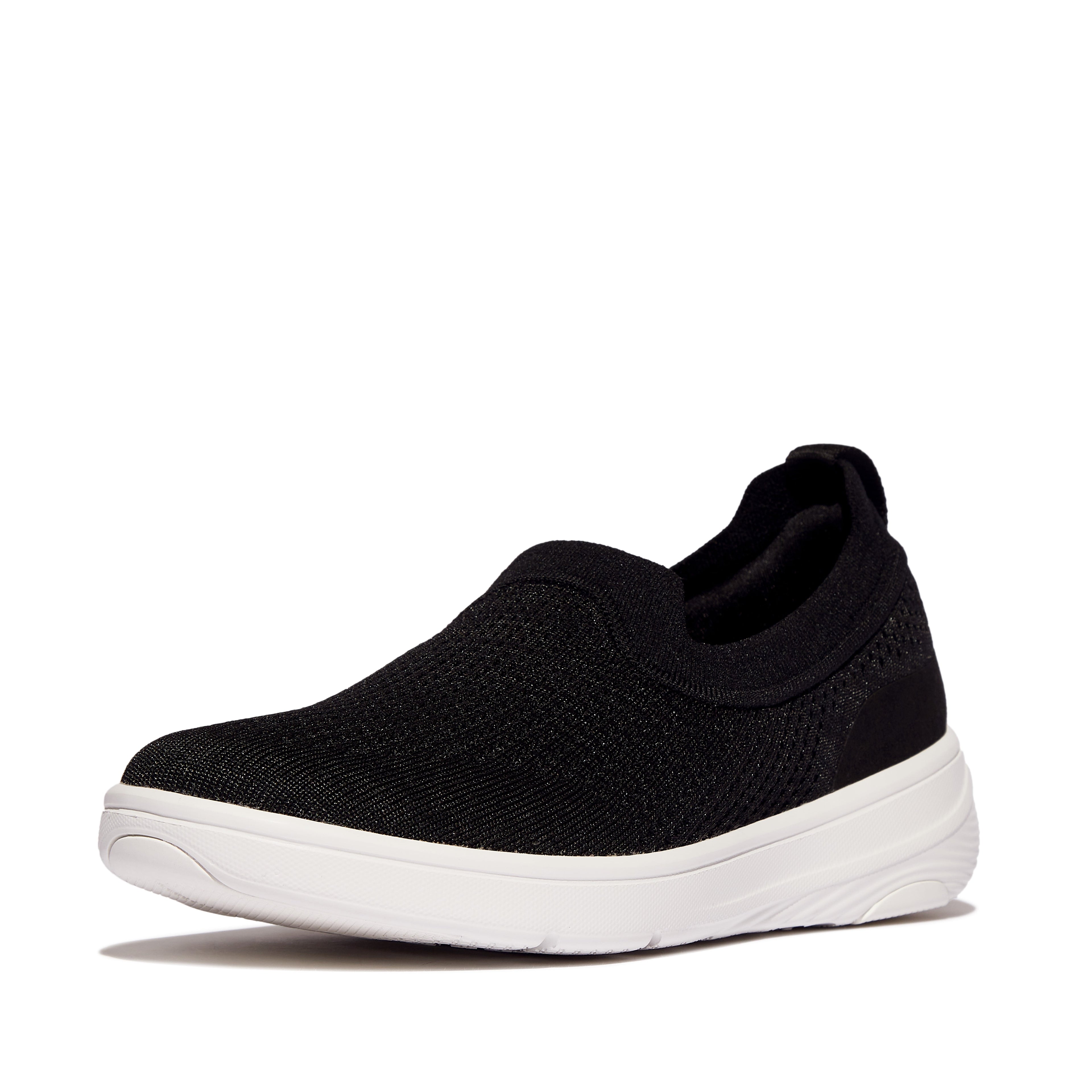 FitFlop Women's Super-Q Knit Slip On Sneaker
