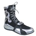 Ringside Apex Elite Boxing Shoes, White/Black, Size 5