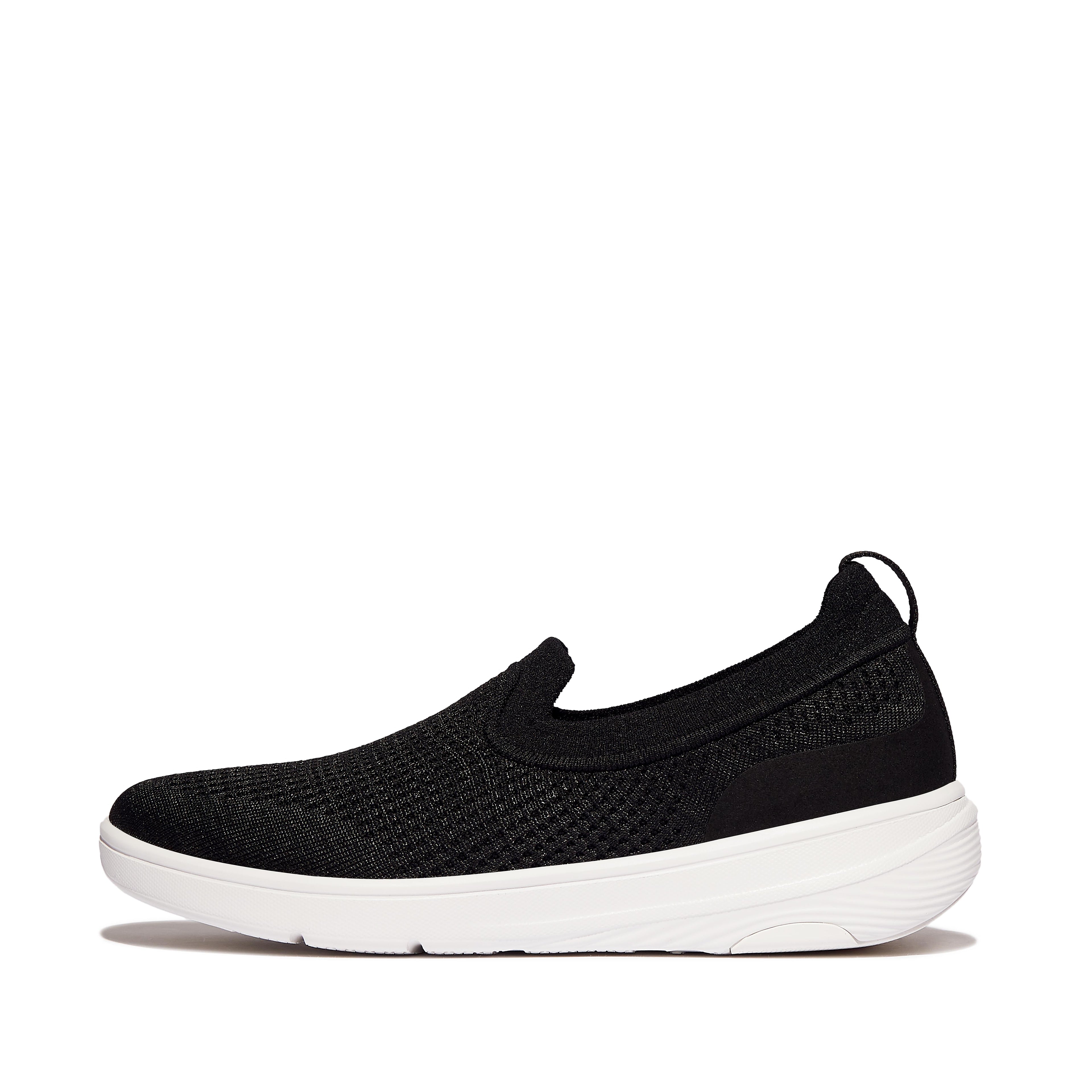 FitFlop Women's Super-Q Knit Slip On Sneaker